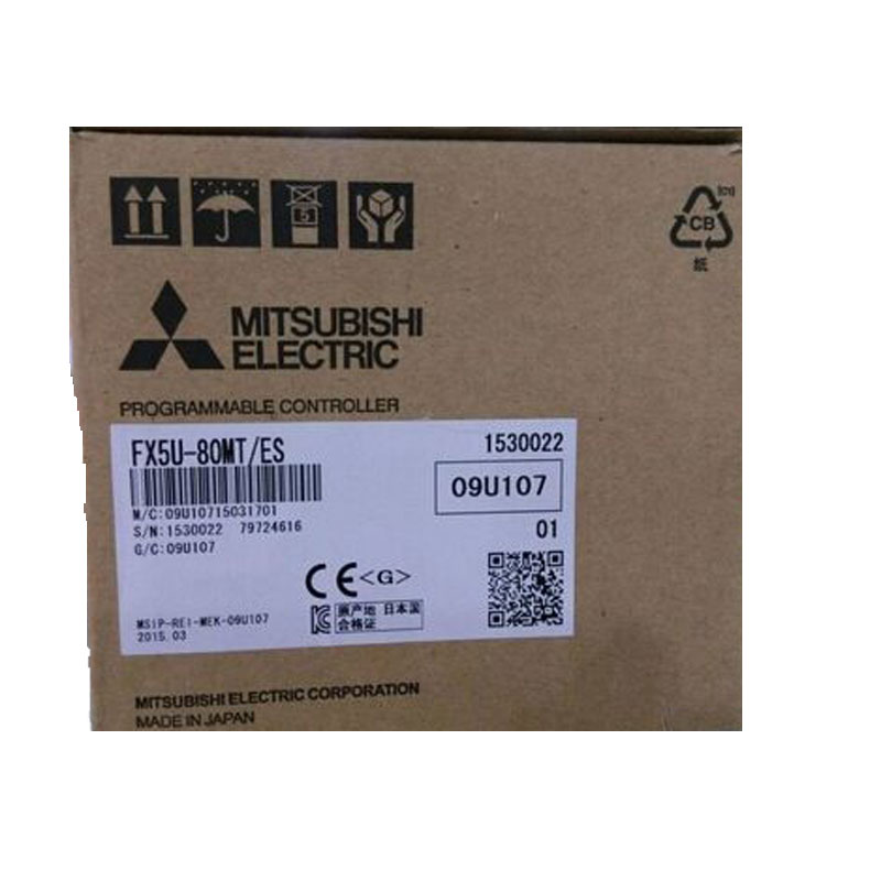 FX5U-80MR/ES 三菱PLC FX5U-80MR价格 AC电源内置40入/40点继电器输出